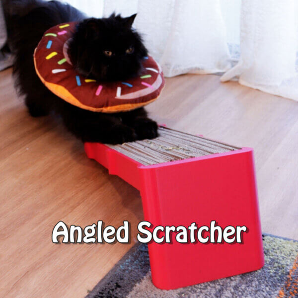 angled scratcher